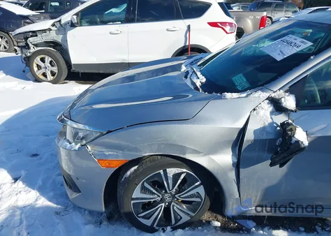 2017 Honda Civic Ex-T z USA, uszkodzony, nr VIN 19XFC1F39HE205554